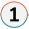 number 1 icon
